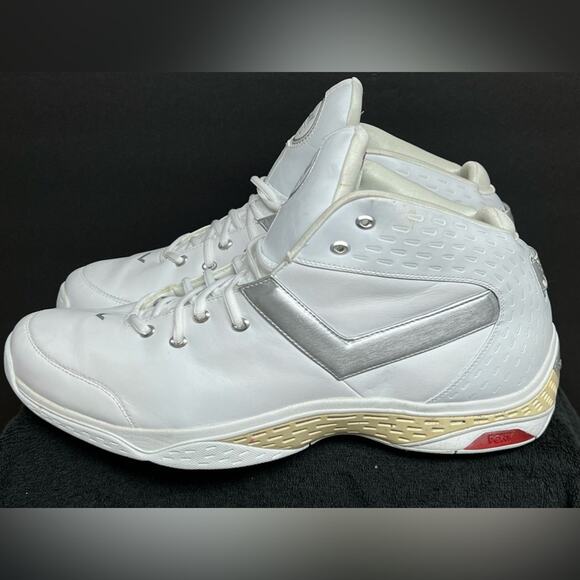 NWT 2005 VINTAGE Pony Basketball SS Shoes RARE PROMO SAMPLE Size 18 Ricky Davis